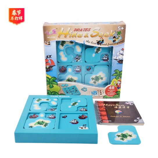 Đồ chơi trí tuệ_Thử thách trí não- Hide &amp; Seek_Smart Game Puzzle_Hack não_Thông minh_Tư Duy Logic_Rèn Luyện Trí Não