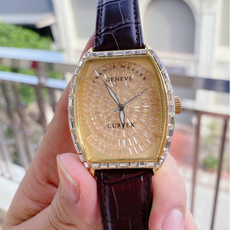 Đồng hồ Nam Franck muller mặt full đá cực chất