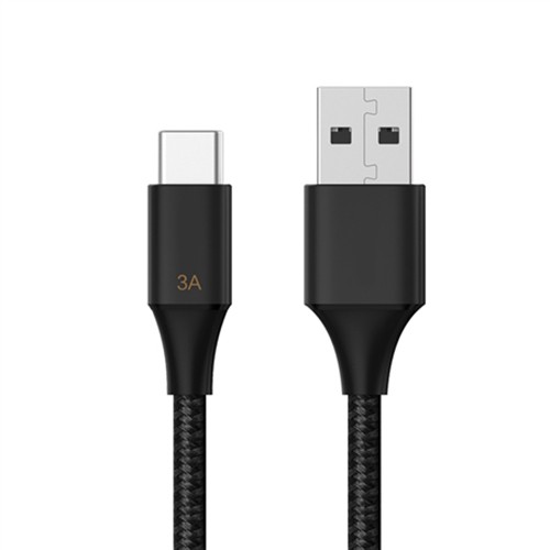 [ FREE SHIP ] Cáp Pisen Quick Type-C 3A braided 1000mm (USB Type-C, Quick Charging ) - Hàng chính hãng