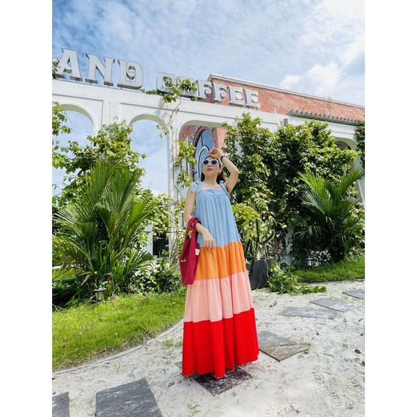 ĐẦM 2 DÂY 4 MÀU FREESIZE- minh phupy