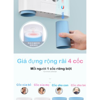 Bộ Nhả Kem Đánh Răng Cao Cấp Ecoco[Giá Ưu ĐãI ]