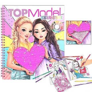 TOPModel BST thiết kế thời trang sticker Book with Sequins (chiếc)