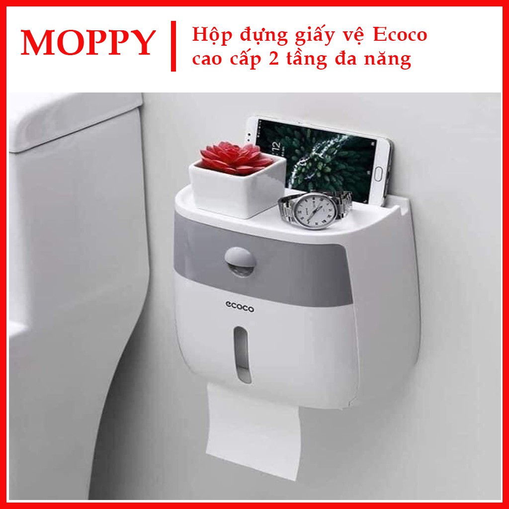 Hộp đựng Giấy Vệ Sinh Cao cấp 2 tầng - Đa năng