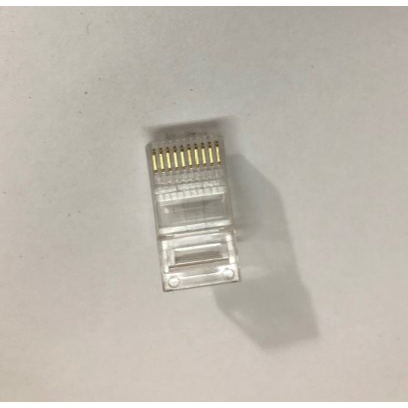 Đầu Bấm RJ50 10Pin sử dụnng cho thoại và viễn thông, máy quét mã vạch Barcode Scanner, cáp điều khiể