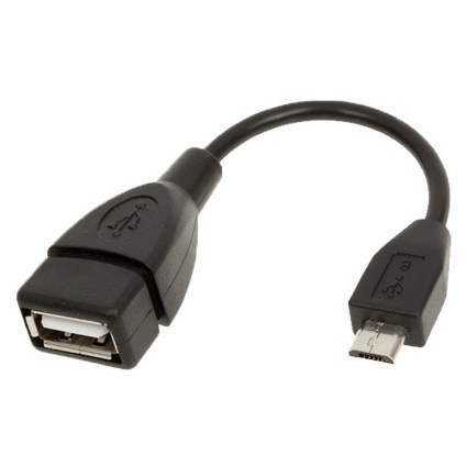 Hot DÂY CÁP OTG XÁM- ĐEN KẾT NỐI ĐIỆN THOẠI [cổng USB OTG trên Android]