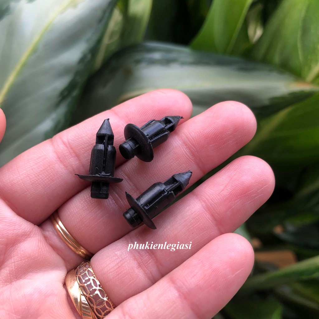 Đinh tán nhựa 6mm Thay Thế cho nhiều dòng xe Xe máy Yamaha Honda Xe Hơi hàng OEM Mitsubishi grandis