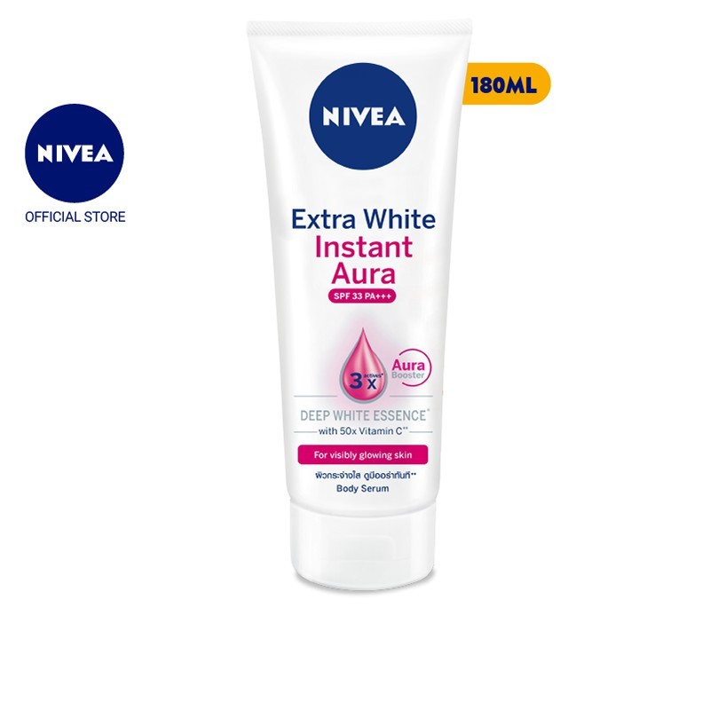 Tinh Chất dưỡng thể trắng da Nivea Extra White Body Serum 180ml/200ml