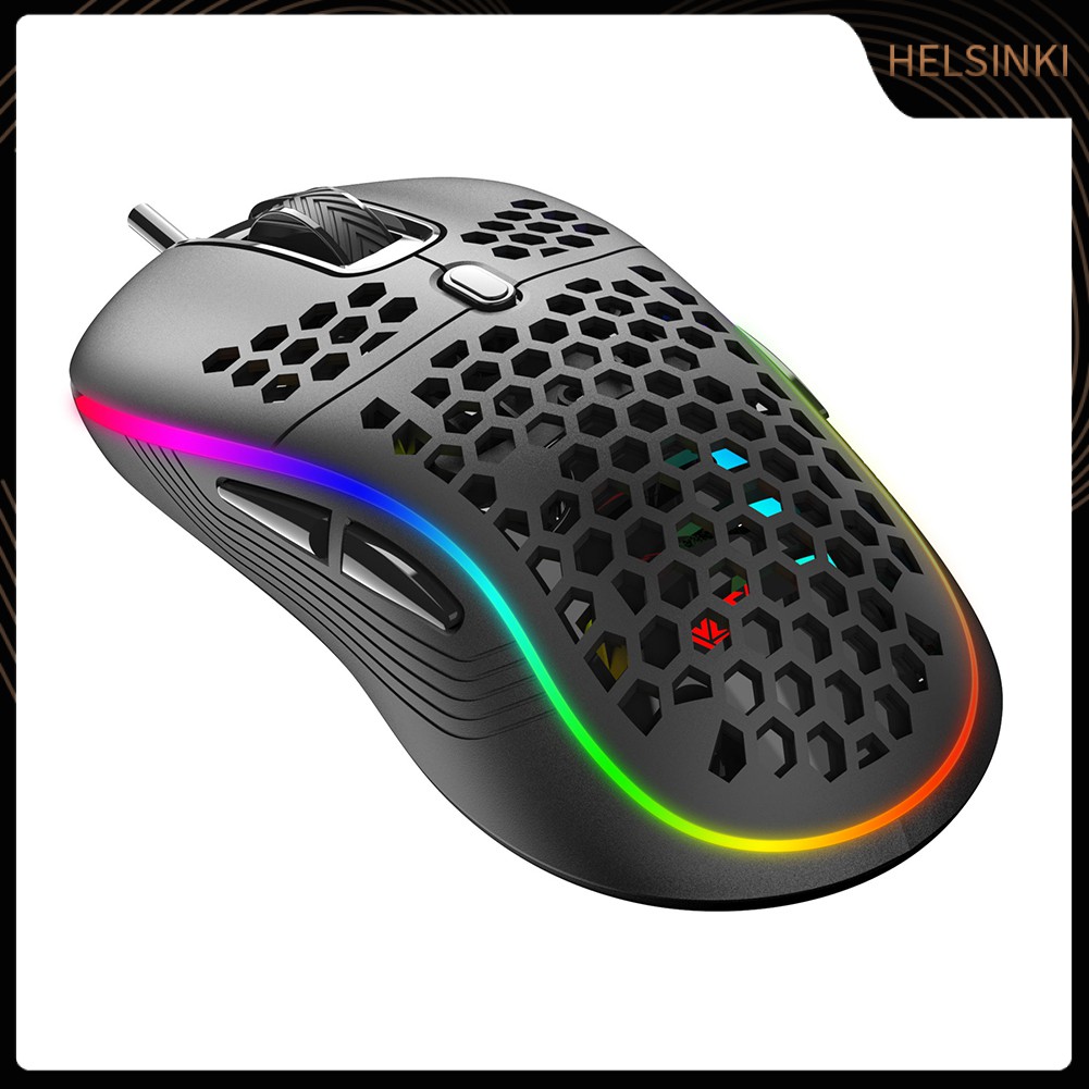 Chuột Gaming Hel + M2 Dpi Có Đèn Led, Có Thể Điều Chỉnh