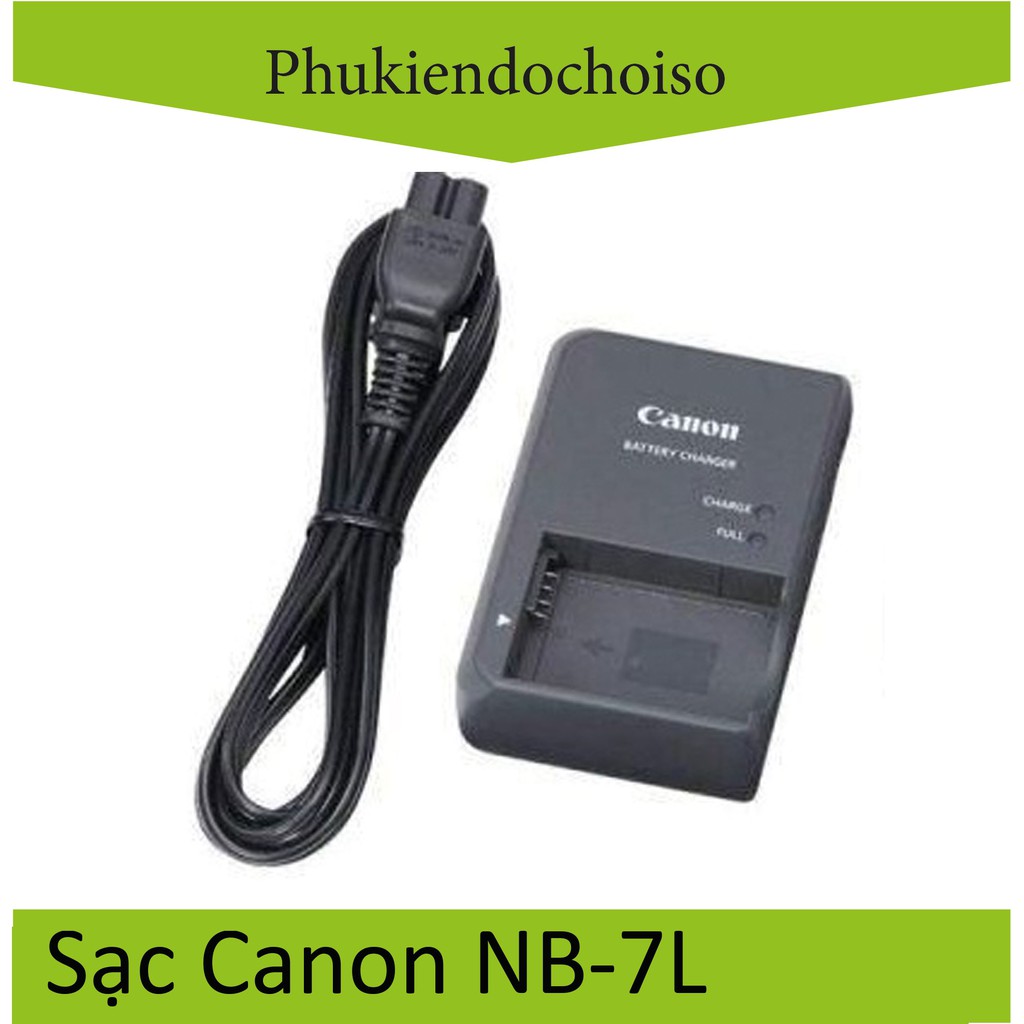 Bộ Pin sạc thay thế 1 pin 1 sạc máy ảnh Canon NB-7L