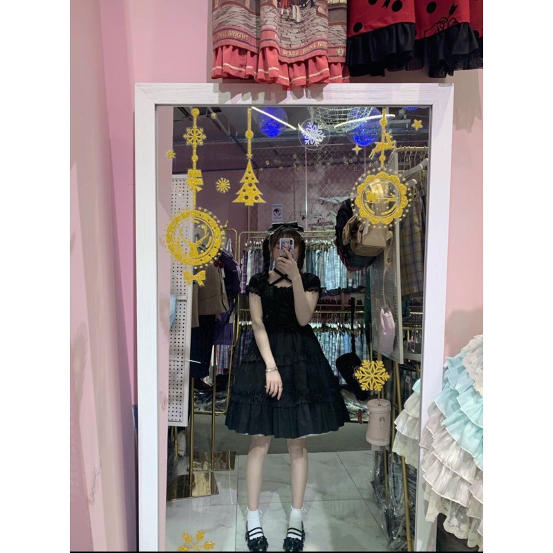 YAS0379-Váy phồng  vải mềm 55cm