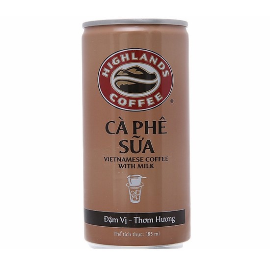 Thùng 24 Lon Cafe Sữa Highlands 235ml