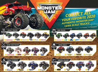 XE MÔ HÌNH MONSTER JAM 2020