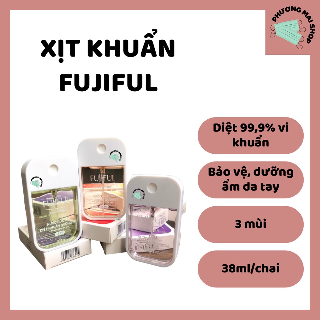 NƯỚC RỬA TAY DIỆT KHUẨN DƯỠNG DA FUJIFUL - CÔNG NGHỆ NHẬT BẢN