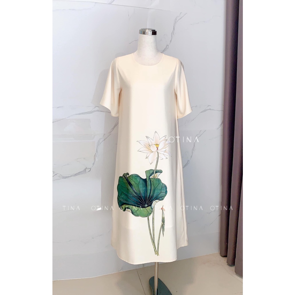 Đầm sen tay cánh tiên