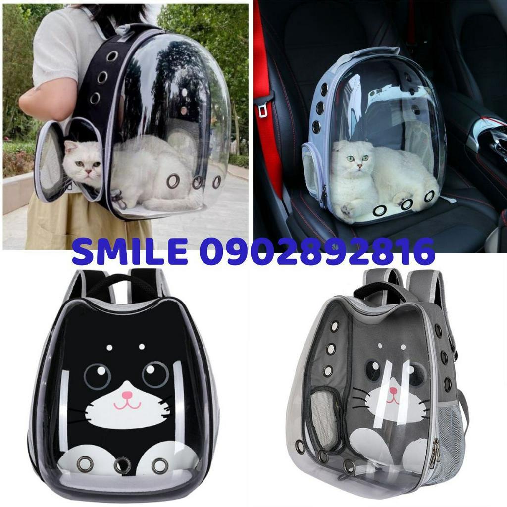 [Tặng tấm lót] Balo Di Chuyển Chó Mèo Thú Cưng, Balo Vận Chuyển Chó Mèo Hàng Sang, Xịn