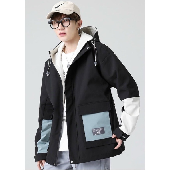 Áo khoác kaki nam 2 lớp dày dặn, chuẩn form thời trang cao cấp Hpfashion - TCSAKKK05