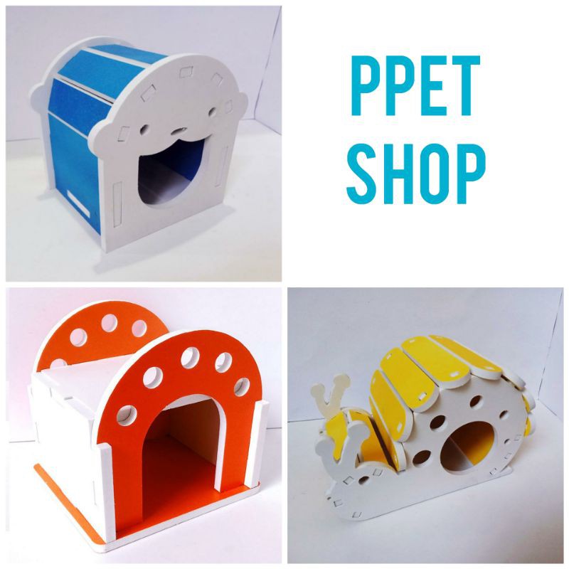 Nhà ngủ lắp ráp cho hamster