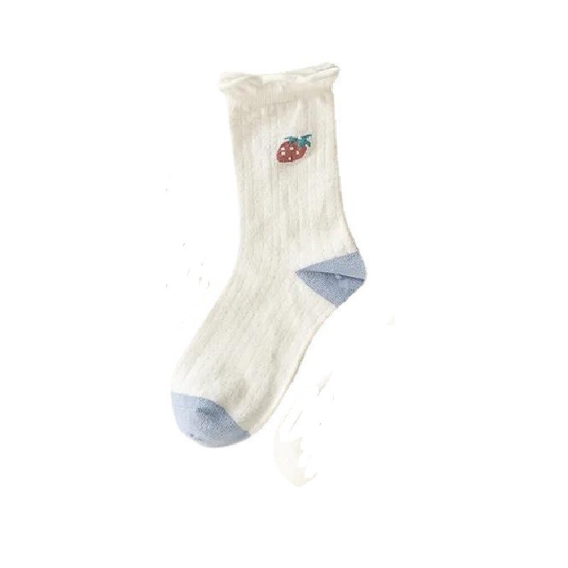 Vớ Ống Trung Bình Mỏng Phong Cách Lolita Nhật Bản Dễ Thương Dễ Phối Đồ Thời Trang Mùa Hè Dành Cho Bạn Nữ jk