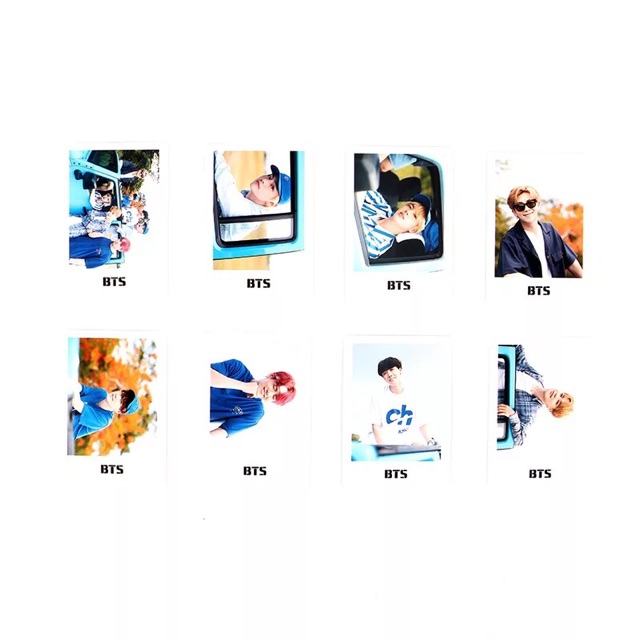 Set 8 ảnh BTS in trực tiếp từ máy ảnh Love Yourself Answer