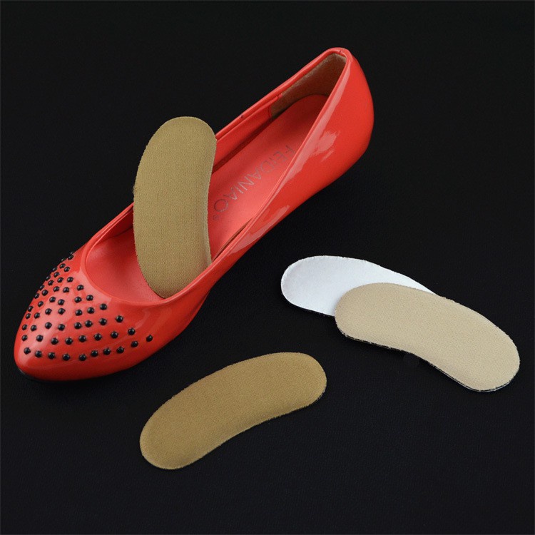 Miếng lót giày bảo vệ gót, chống trầy chân chất liệu vải thấm hút mồ hôi