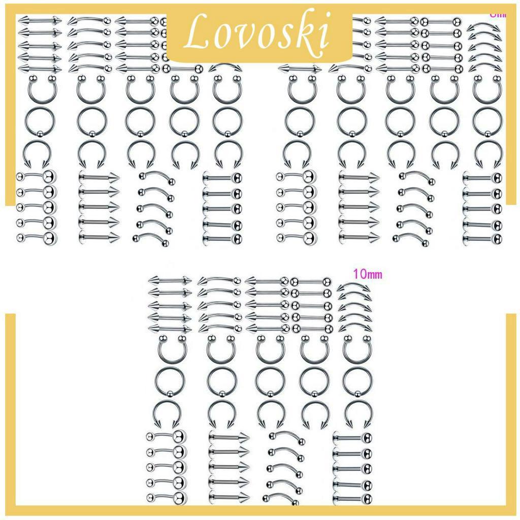 Set 60 Khuyên Xỏ Cơ Thể Thời Trang Cá Tính