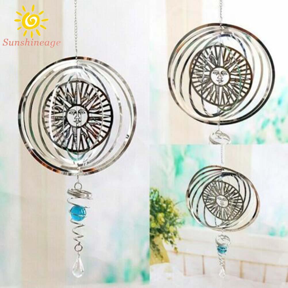 Chimes Wind Spinner Stainless Steel Kinetic 3D Metal Home Outdoor Garden Decor XSwIULvS iMPRaL RiHWpXb TctsJGqH