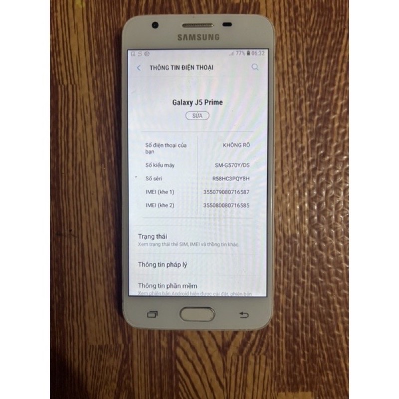 điện thoại samsung j5 prime ram 2gb/16g siêu mượt giá rẻ