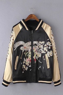 Áo khoác Sukajan Jacket ( có clip thật )