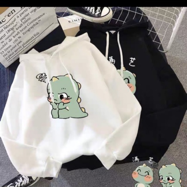 Áo hoodie mèo mặt buồn