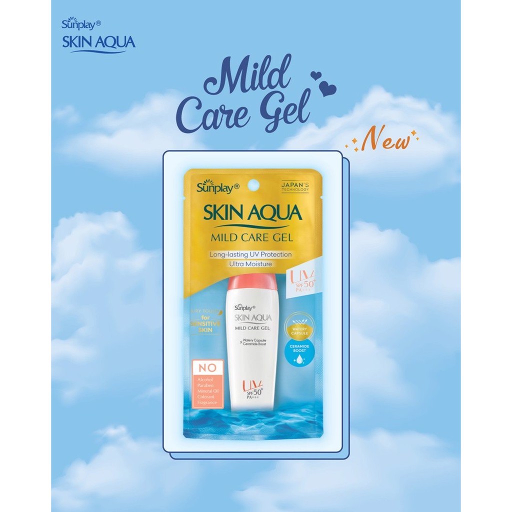 Gel Chống Nắng Sunplay Skin Aqua Mild Care Gel Cho Da Nhạy Cảm SPF50+ PA+++ 25g