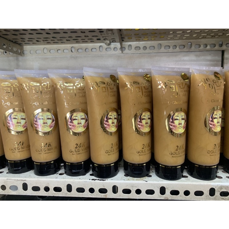 (HÀNG XỊN) Gel Lột Mặt Nạ Vàng Gold 24K, Đắp Mặt Nạ Gel Vàng 24K, Gel Lột Trắng Da