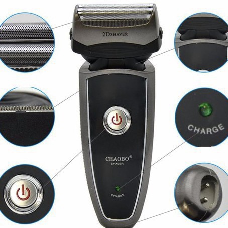 Máy Cạo Râu Chaobo 2 Lưỡi kép 9200/9300 hàng đầm tay,chắc chắn