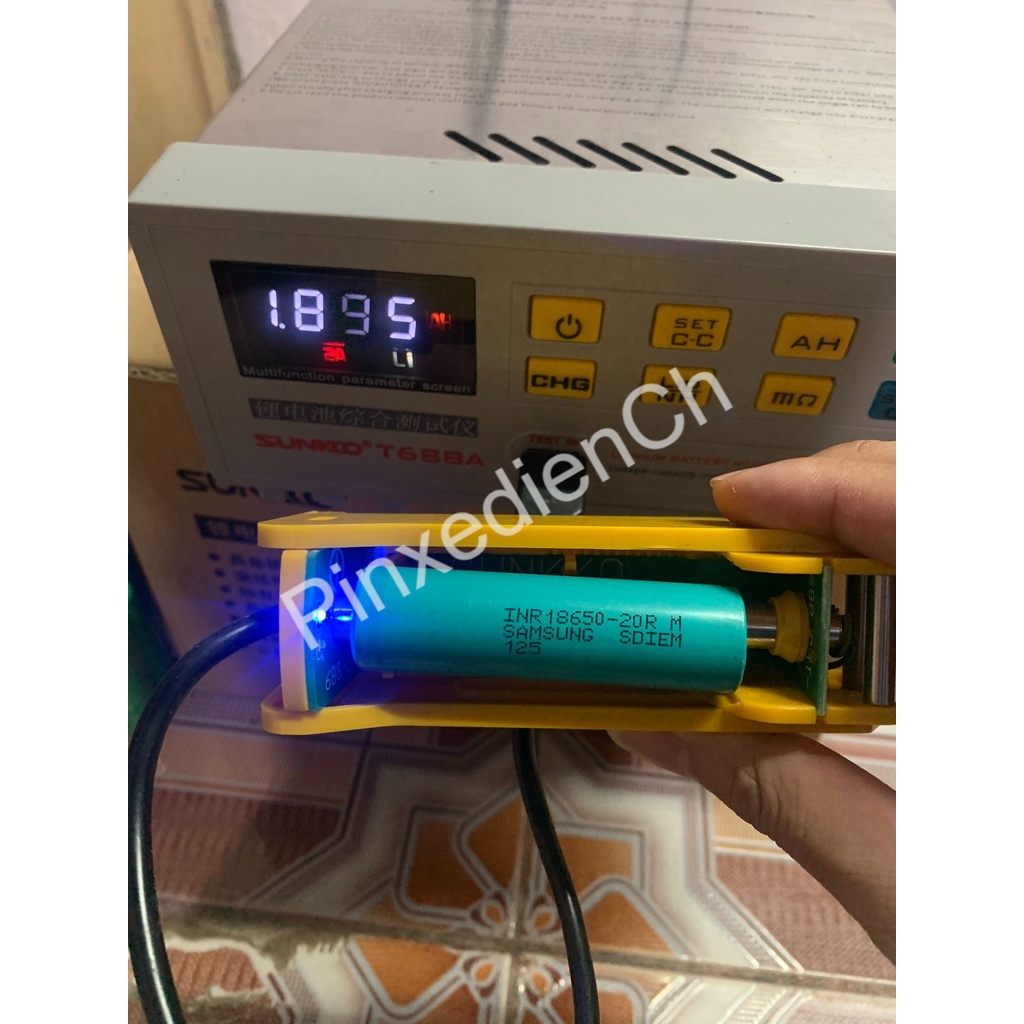 Pin Samsung xả cao 20A, INR18650 - 20R, chính hãng , tháo thiết bị