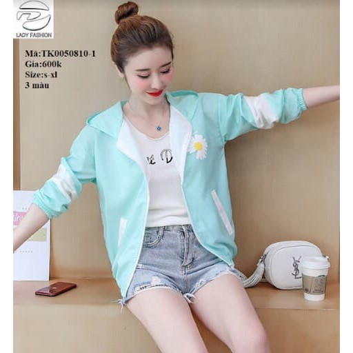 ÁO GIÓ NỮ IN HOA CÚC CAO CẤP NHIỀU MÀU TRẺ-ĐẸP A68 | BigBuy360 - bigbuy360.vn