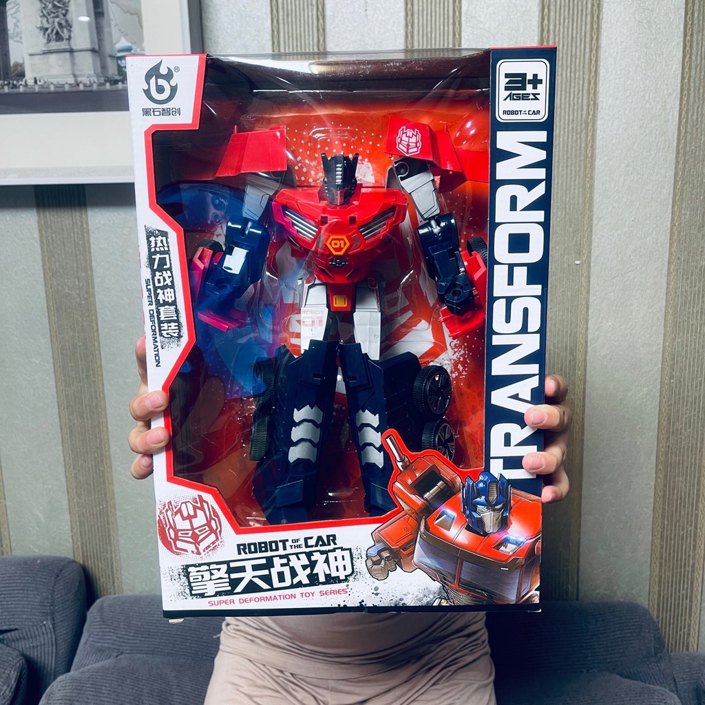 MVP2687 Bộ đồ chơi xe biến hình rô bốt người máy 2in1 Quà tặng ý nghĩa cho các bé trai