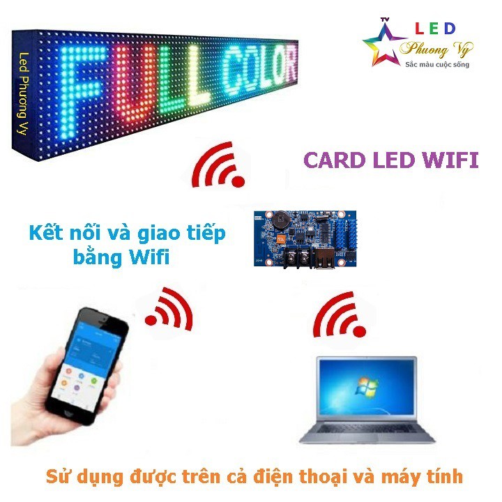 Card HD WF1  dùng cho Led ma trận Full color