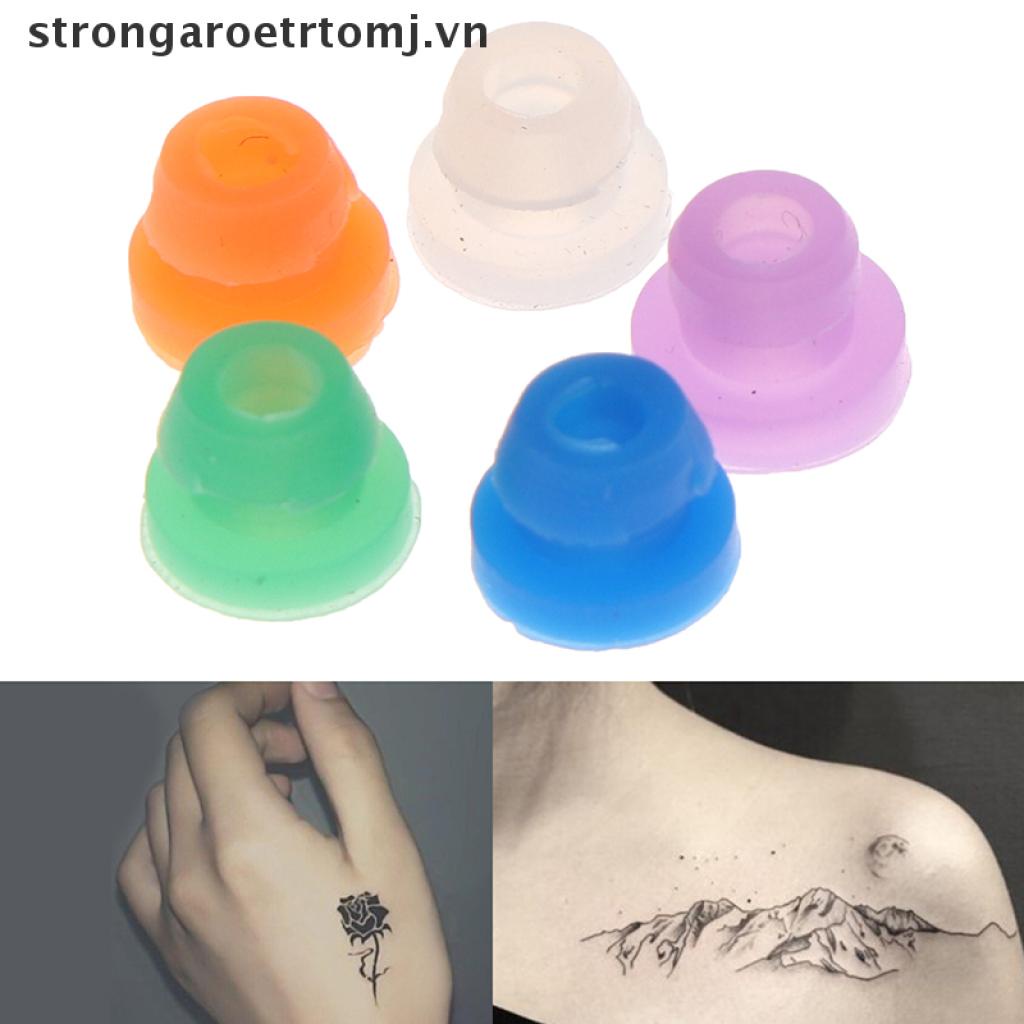 Set 100 Vòng Đệm Cao Su Nhiều Màu Sắc Cho Máy Xăm
