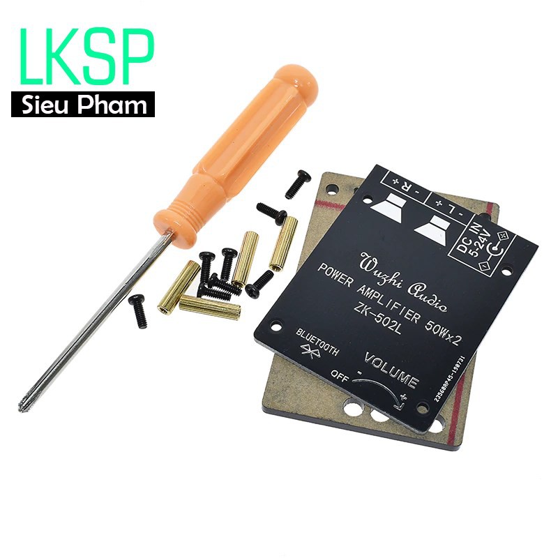 Mạch Khuếch Đại Âm Thanh Bluetooth 5.0 2*50W ZK-502L