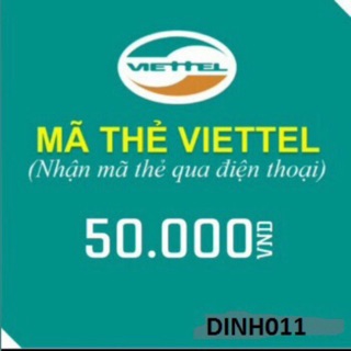 Thẻ Viettel 50k