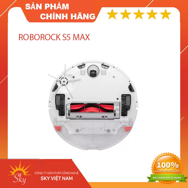 Robot Hút Bụi Lau Nhà Xiaomi Roborock S5 Max - QUỐC TẾ - BẢO HÀNH 12 THÁNG - HÓA ĐƠN ĐỎ