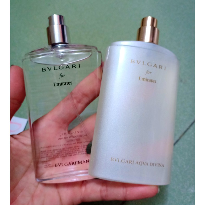 Nước hoa hàng không Emirates BVLGari