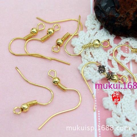 (10 cái)Móc làm bông tai, phôi khuyên tai, Nguyên liệu làm trang sức cổ trang, Nguyên liệu DIY