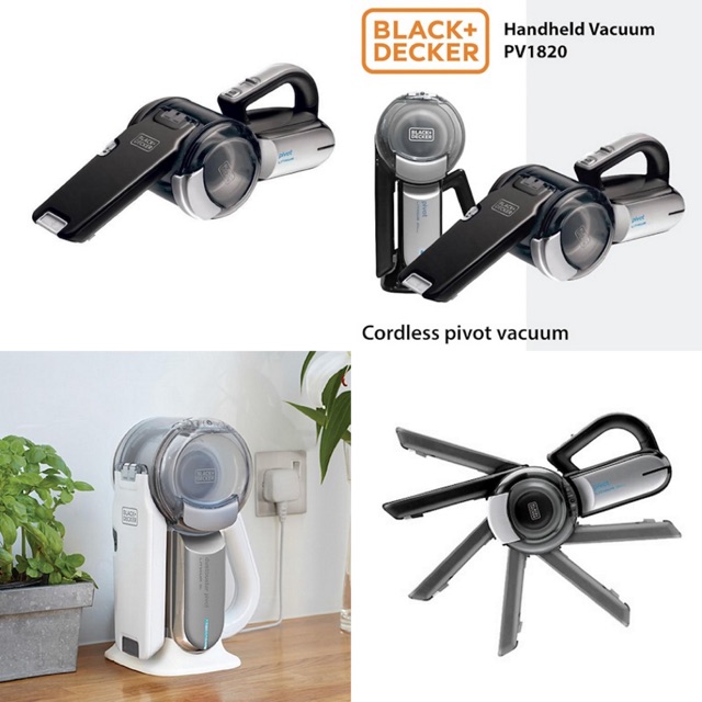 PV1820BK Máy hút bụi 18v siêu mạnh Chính hãng Black & Decker Mỹ