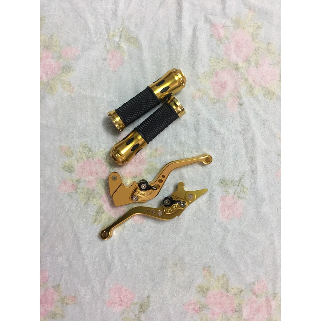 Combo cặp tay thắng nhôm 6 số + cặp bao tay dành cho exciter 135,150