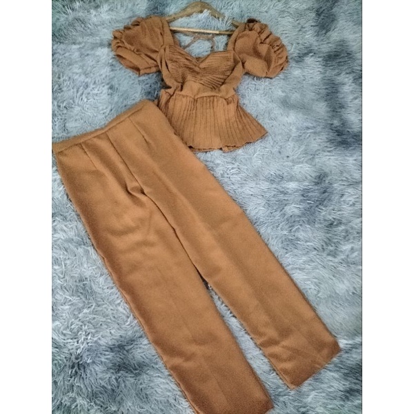 Sét tay phồng vải đũi mềm mịn