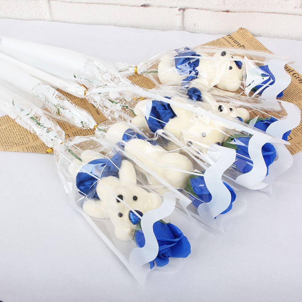 Gấu Bông Hoa Nhân Tạo Lãng Mạn Làm Quà Tặng Cho Bạn Gái / Quà Tặng Valentine