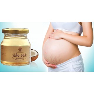 Dầu dừa trị rạn da cho bà bầu