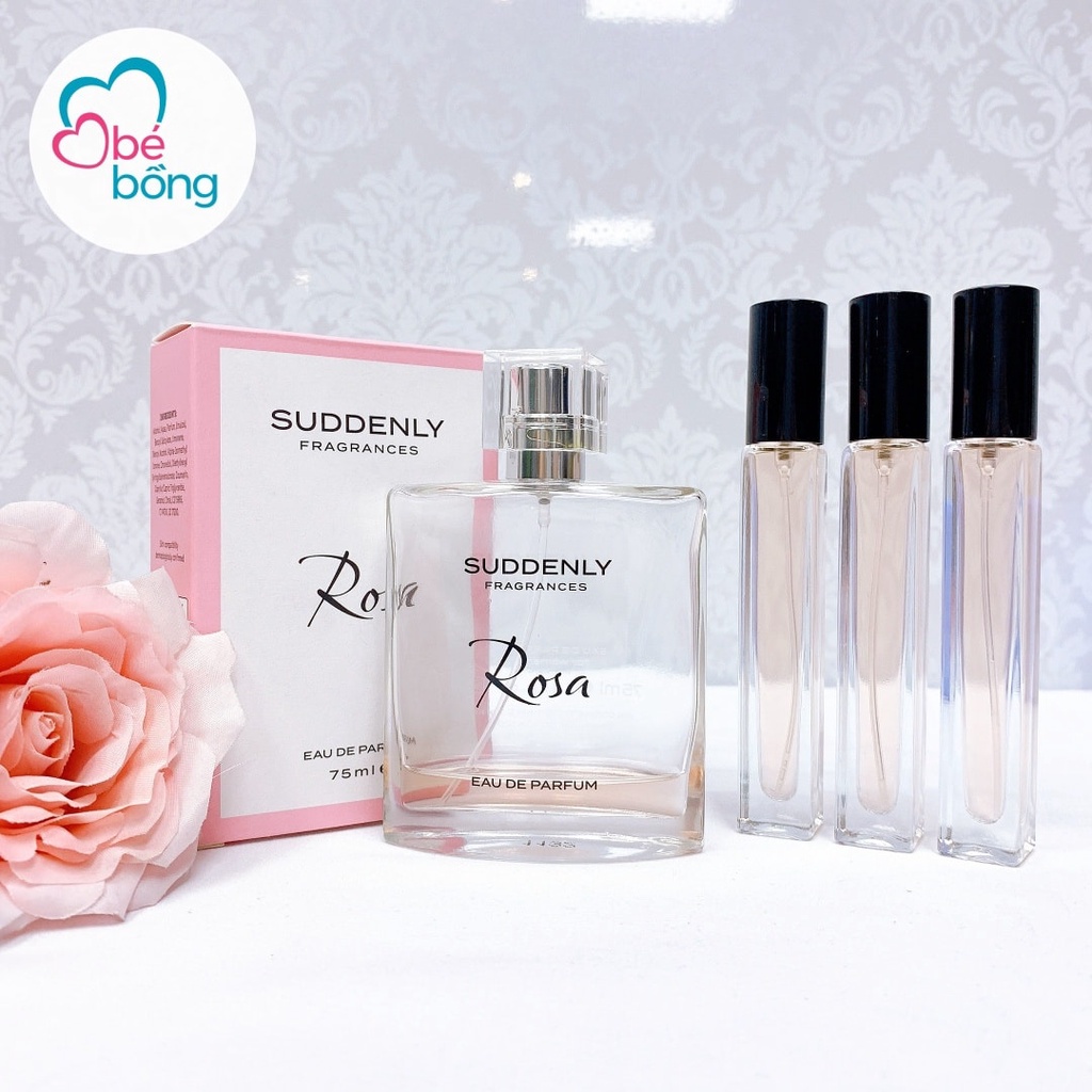 Nước hoa Suddenly Rosa chiết 10ml hương Lancome