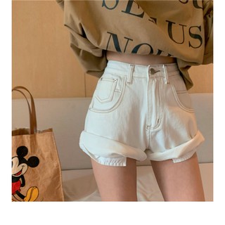 Quần short jean xắn gấu trẻ trung