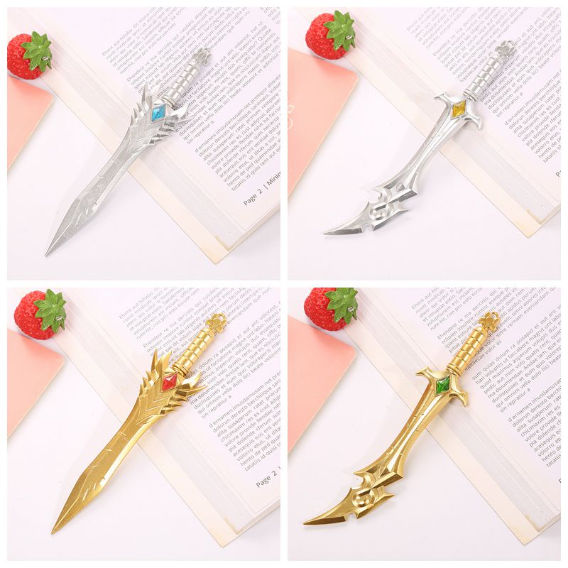 Bút mực gel thiết kế thanh kiếm đính đá nhân tạo phong cách cổ điển đáng yêu dành cho học sinh XJ1021